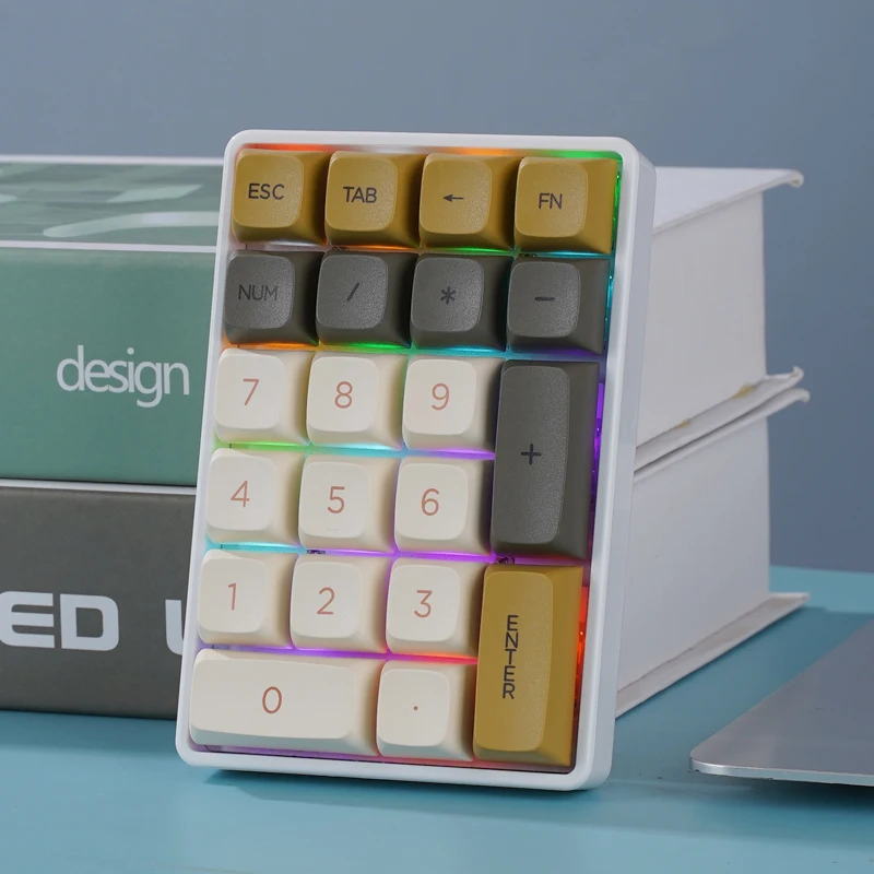 Q21 Gaming Console - ATTACK SHARK K21 Mekanik Klavye, Renkli
