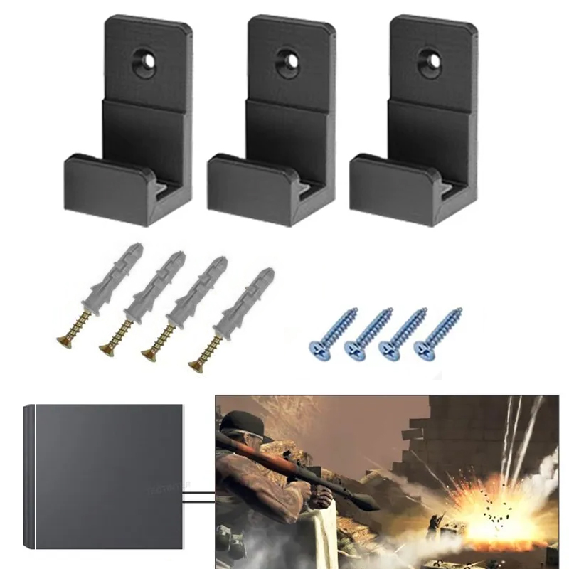 Gaming Console With Phone - Duvara Montaj Tutucu PS4 Konsol Braketi
