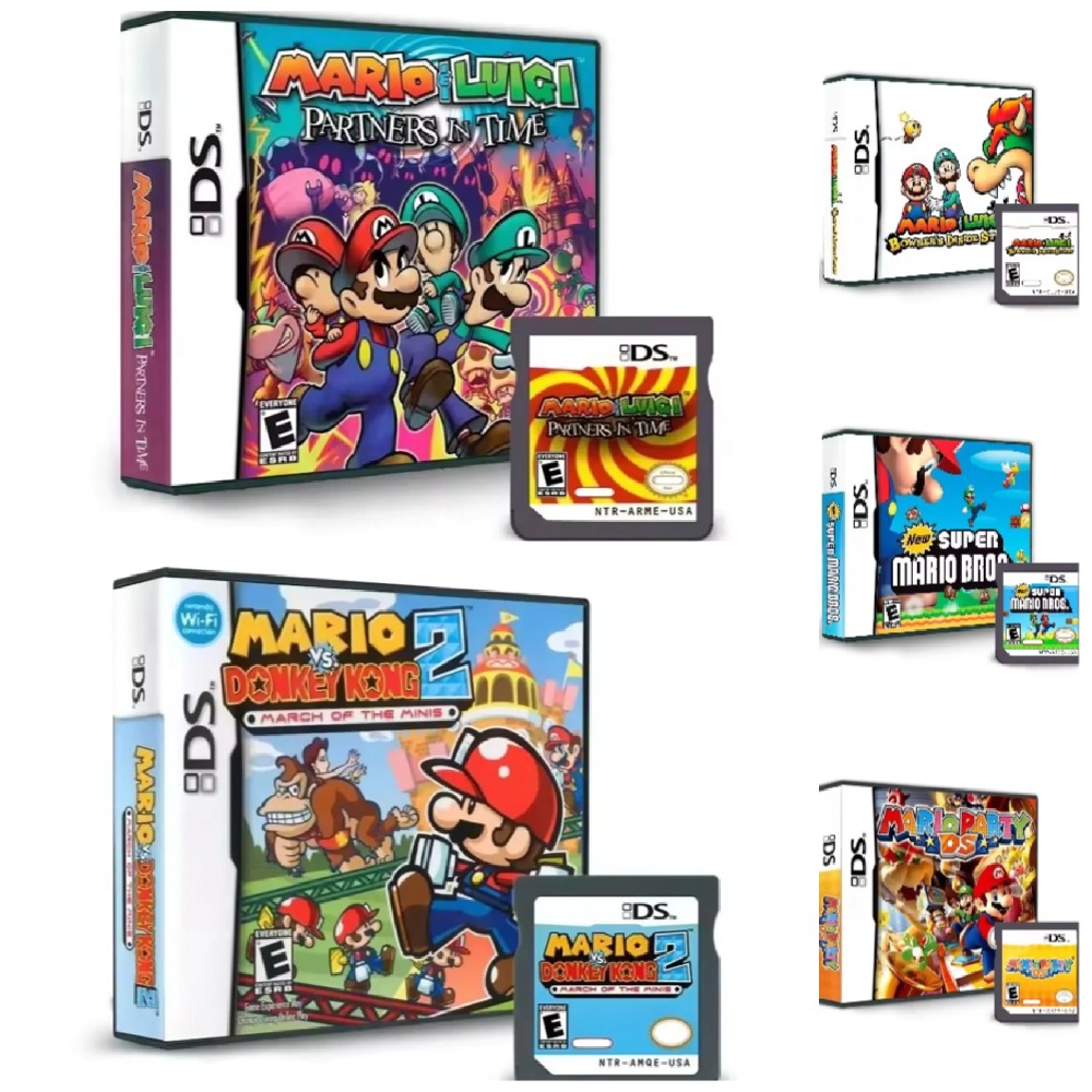 Handheld Gaming Console - Popüler Eğlenceli DS Oyun Kartuşu -