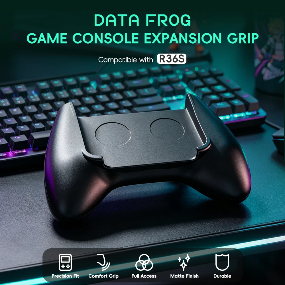 Gaming Console Vintage - Data Frog R36S Oyun Tutucu Ergonomik