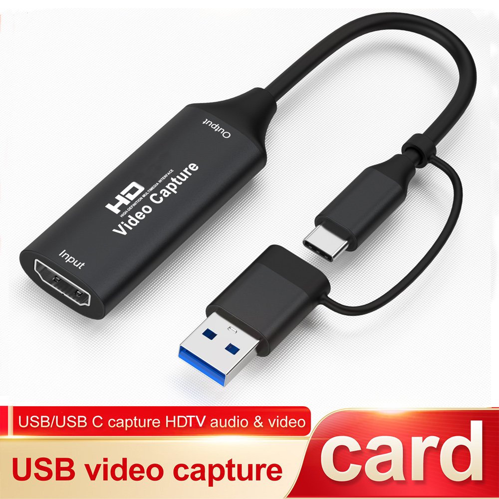 Gaming Console With Phone - 4K HDMI uyumlu USB Video Yakalama