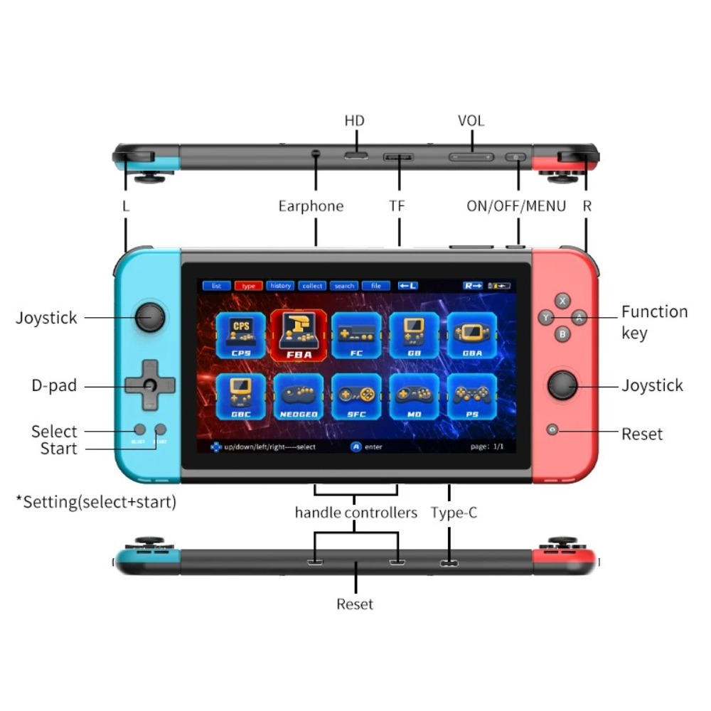 Powkiddy X70 El Tipi Oyun Kons - Gaming Console For Sale incelemesi ve fiyatı