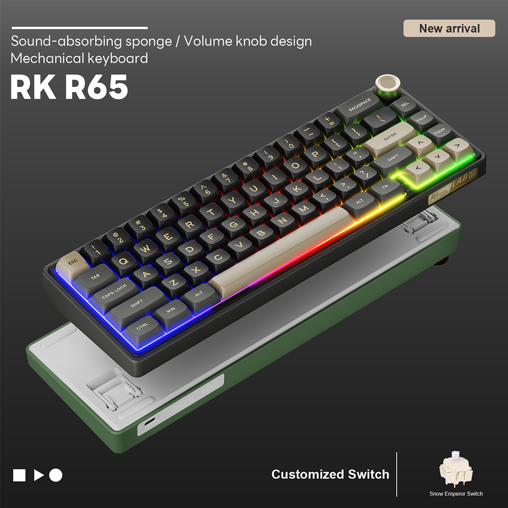 RK Royal Kludge R65 Gasket Kab - Q21 Gaming Console incelemesi ve fiyatı